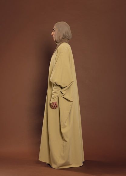 Desert Khaki Loop Abaya