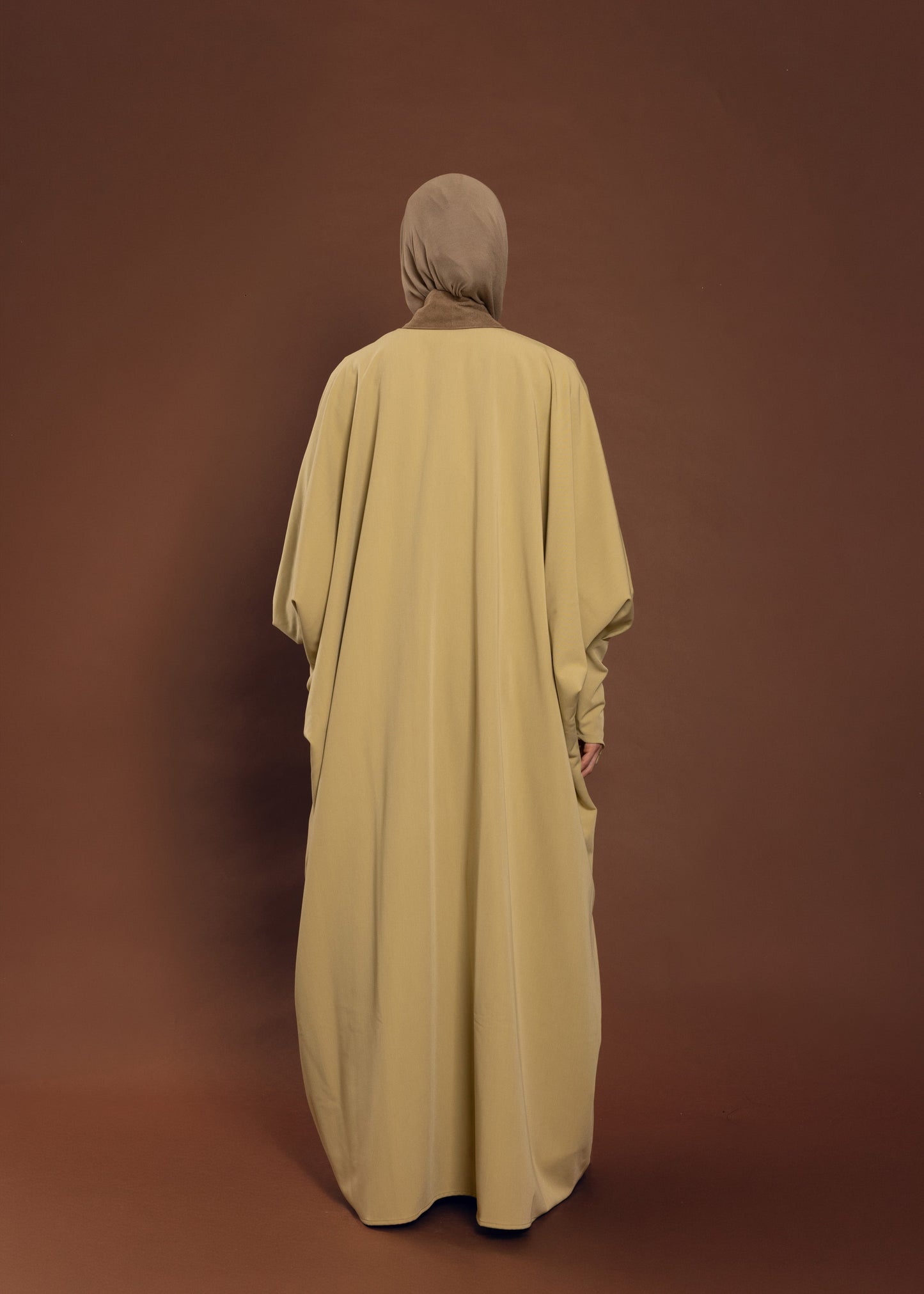 Desert Khaki Loop Abaya
