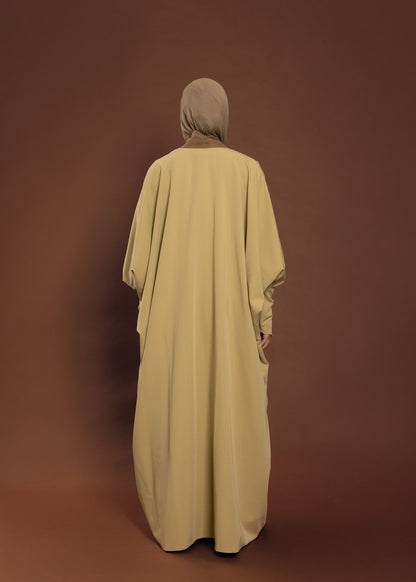 Desert Khaki Loop Abaya