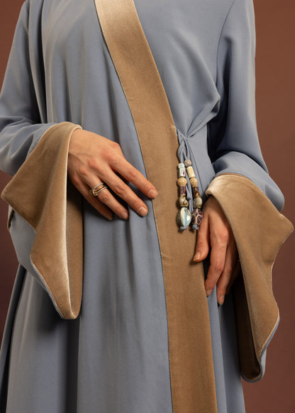 Camel Beaded Kimono