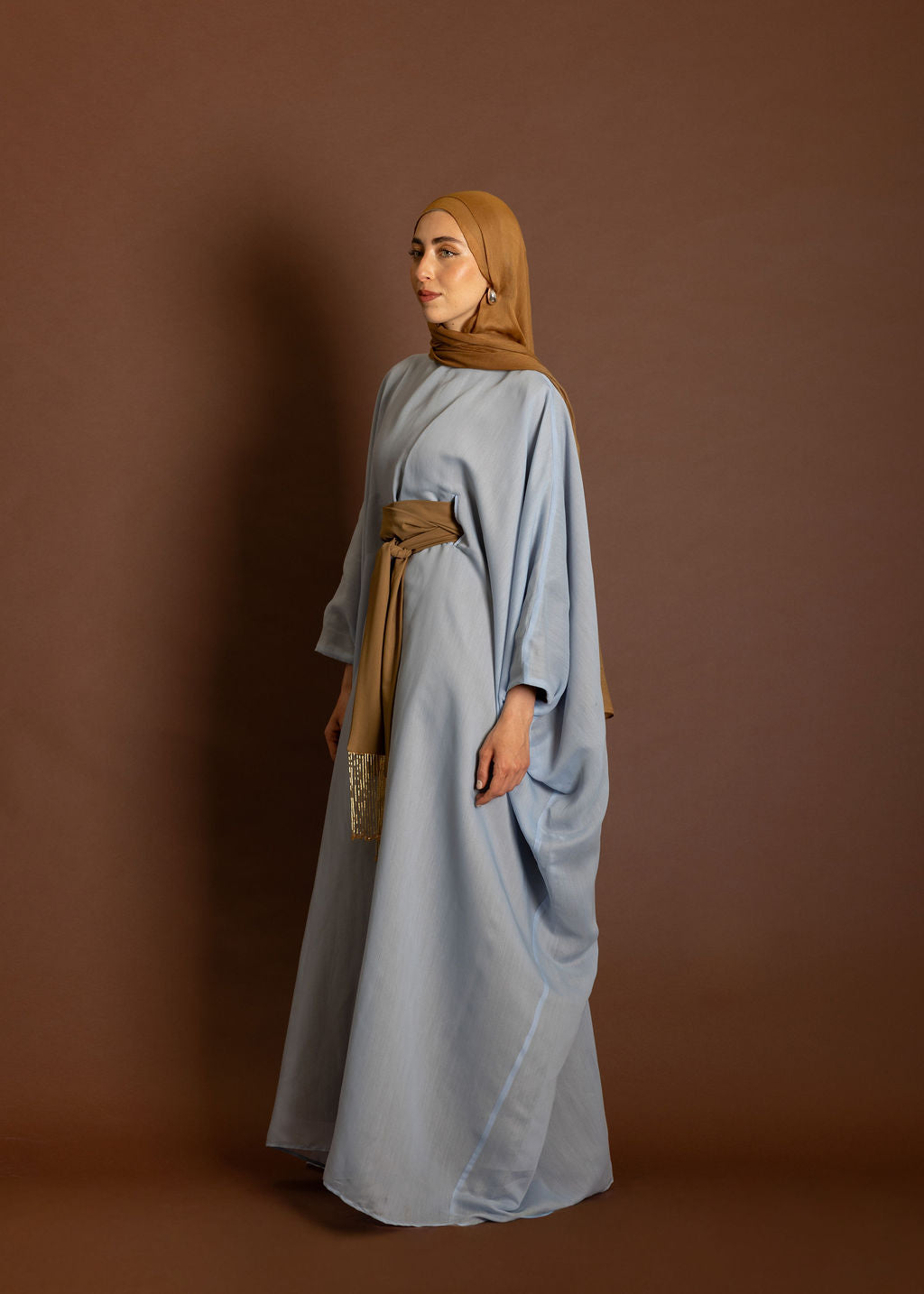 Mist Beaded Kaftan